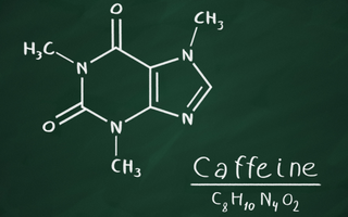molécule de caféine