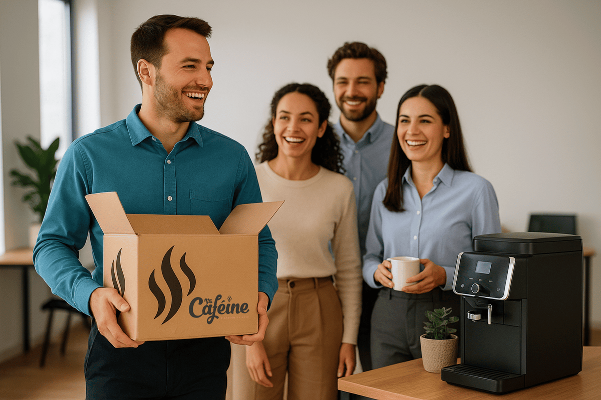 Abonnement café Ma Caféine au bureau