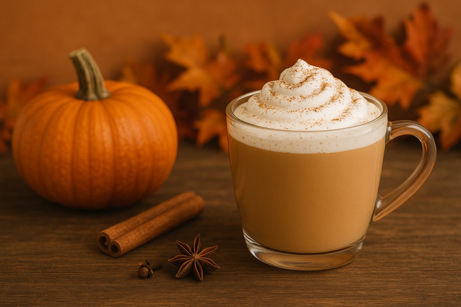 Pumpkin Spice Latte maison