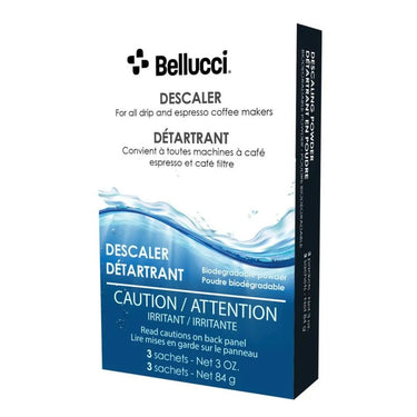 Bellucci | Détartrant en poudre machine à café x3 sachets Les Distributions Bellucci Ltée