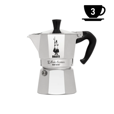 Bialetti | Moka Express 3 tasses - 130ml Aurora Importing & Dist LTD