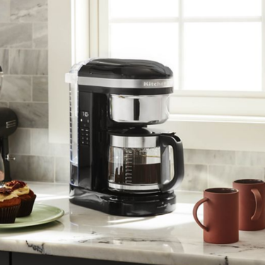 KitchenAid | Cafetière filtre 12 tasses et plaque chauffante programmable