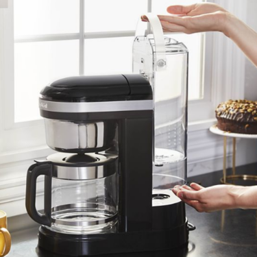 KitchenAid | Cafetière filtre 12 tasses et plaque chauffante programmable
