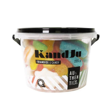 Seau de jujubes Kandju mélange régulier 225gr