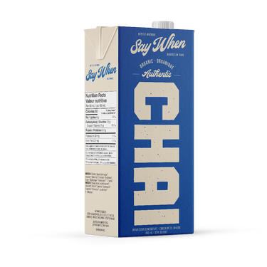 Say When | Chai bio - Authentique - Unité Gerhards Importers Canada Ltd.