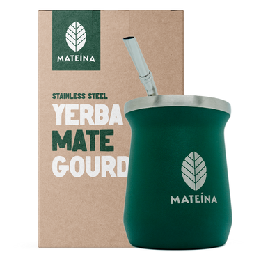 Gourde en métal Matéina pour yerba maté