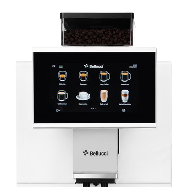 Bellucci | Machine à café commerciale automatique Bistro Pro blanche