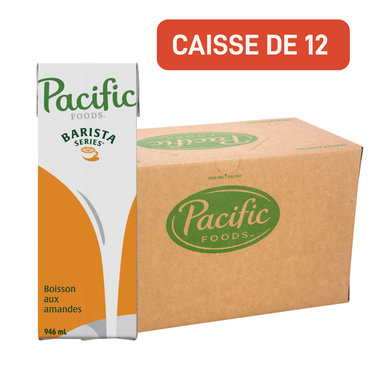 Pacific | Boisson végétale d'Amande Barista - caisse de 12