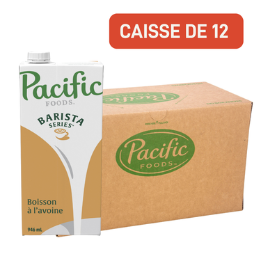 Pacific | Boisson végétale d'Avoine Barista - caisse de 12