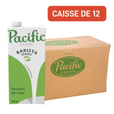 Pacific | Boisson végétale de Soya Barista - caisse de 12