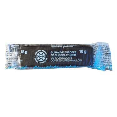 Guimauve enrobée de chocolat noir - Chocolaterie des Pères Trappistes - Ma Caféine