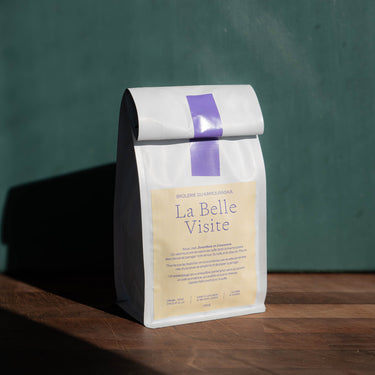 Brûlerie du Kamouraska - café en grain La Belle Visite - 340 gr