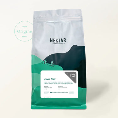 Nektar Torréfacteur | Kit Ours Noir 2lbs et boîte à café