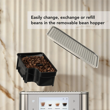 KitchenAid | Trémie à grains amovible de 9,5 oz avec couvercle pour machines à espresso - KF6, KF7, KF8