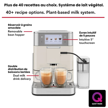 KitchenAid | Machine à café espresso KF8 - Fonte noire