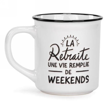 Tasse La Retraite une vie remplie de week-ends