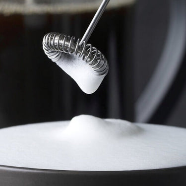 Café Culture | Black electronic manual milk frother