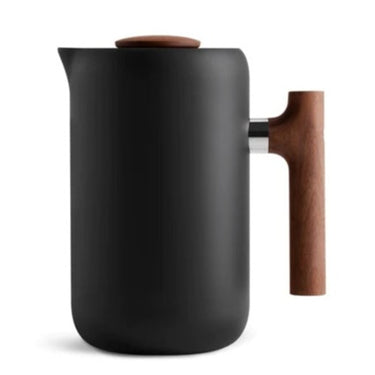Fellow | Clara French Press matte black and walnut 24 oz