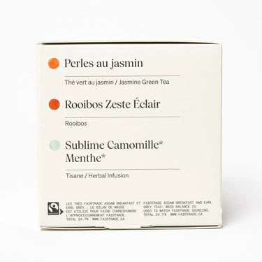 Camellia Sinensis | Boîte Exploration de 9 sachets thés et tisanes Camellia Sinensis