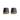Fellow | Lot de 2 tasses céramique Junior double paroi noires Eight Ounce Coffee