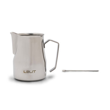Lelit | Pichet mousseur à lait en acier inoxydable 350 ml avec latte pen art