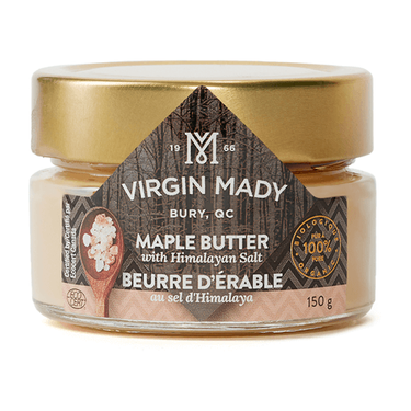 Virgin Mady | Beurre d'érable au sel d'Himalaya - 150 gr