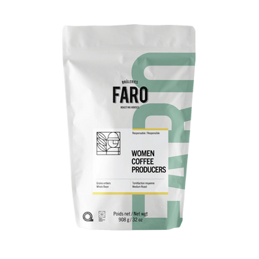 Brûleries Faro | Café biologique équitable Women Coffee Producers - 908 gr