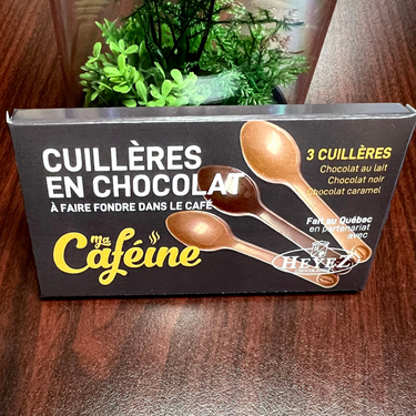 Cuillères en chocolat à faire fondre - Ma Caféine