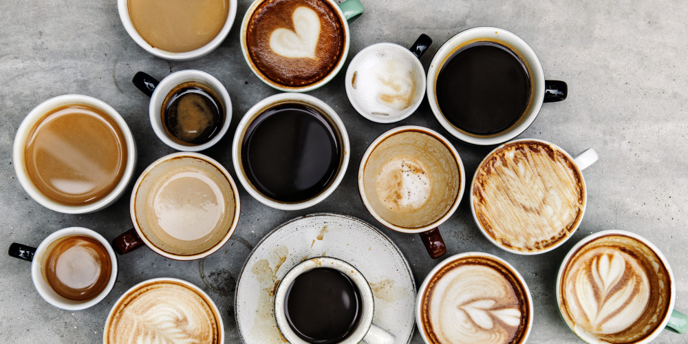 Les différentes recettes de café en image