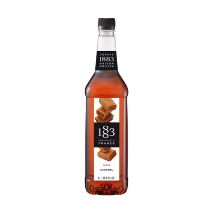 Maison Routin 1883 | Caramel - coffee flavoring syrup - 1 Liter