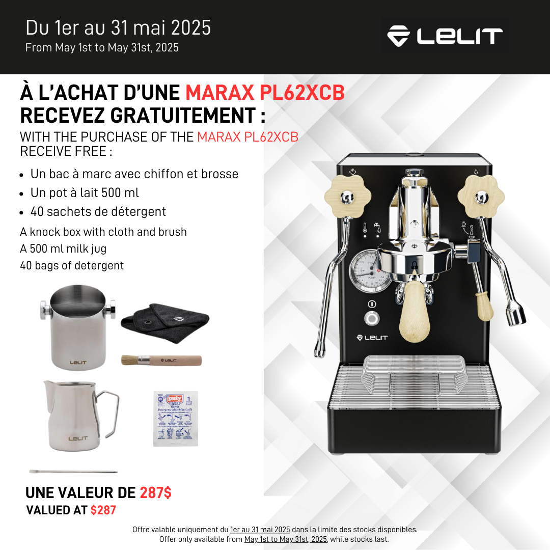 Lelit | MaraX PL62XCB Noire