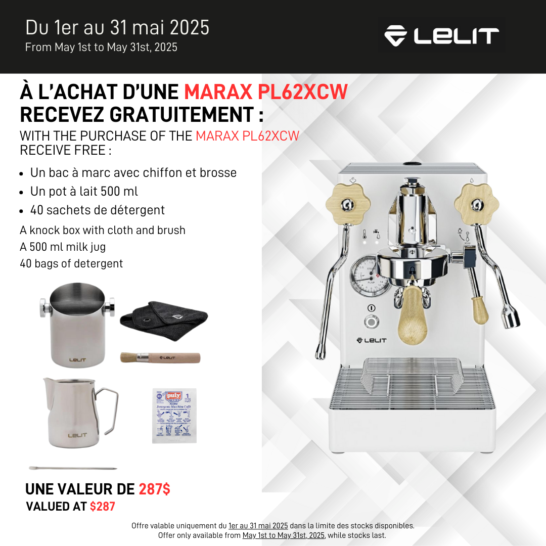 Lelit | MaraX PL62XCW Blanche
