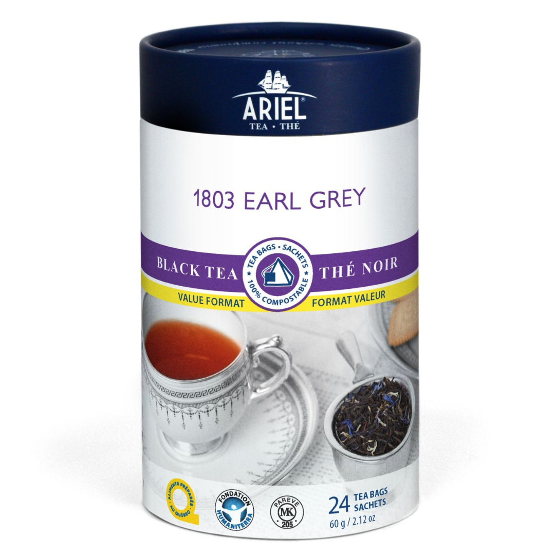 Ariel | Black Tea 1803 Earl Gray - 24 bags - Ma Caféine