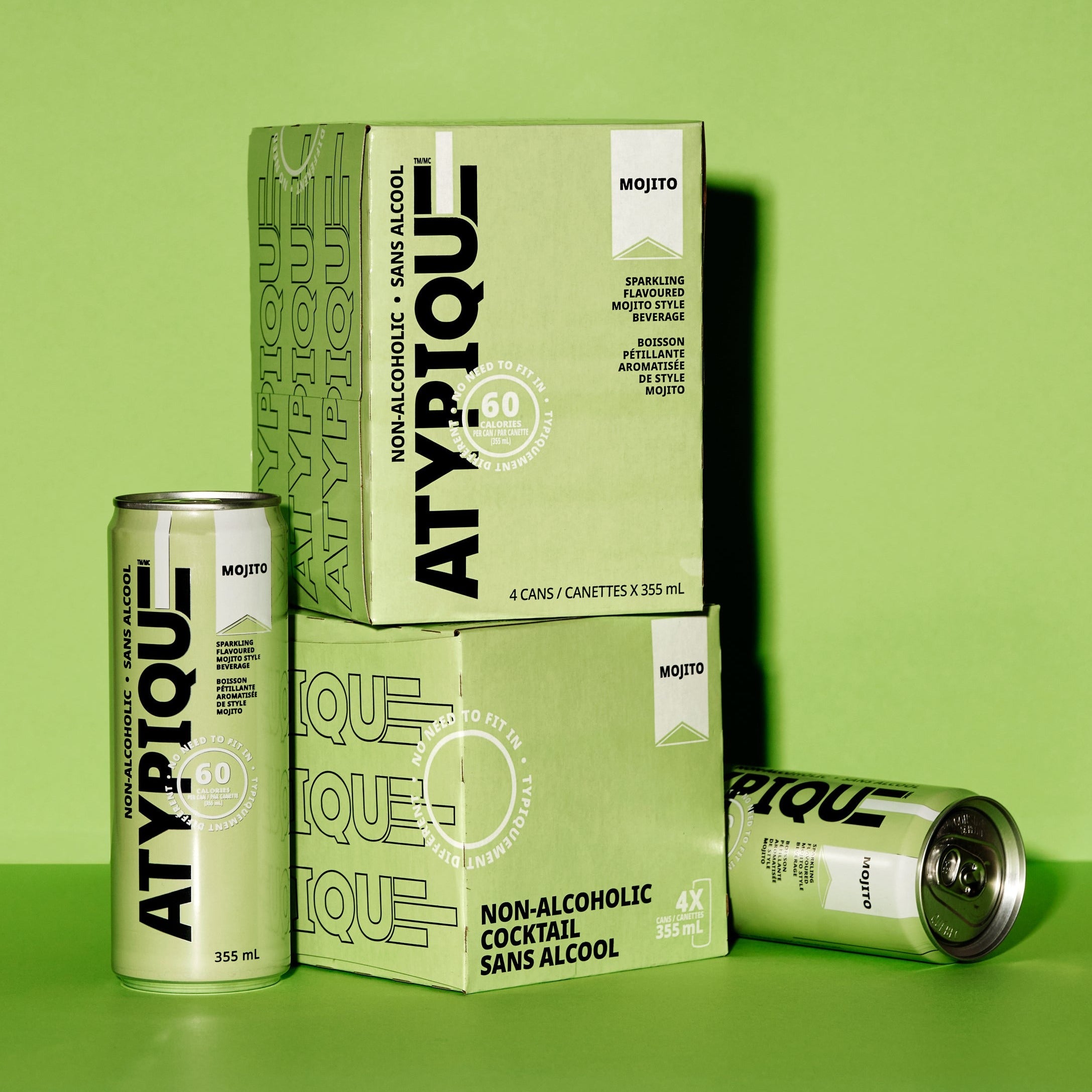 Atypique | Mojito without alcohol - 355 ml