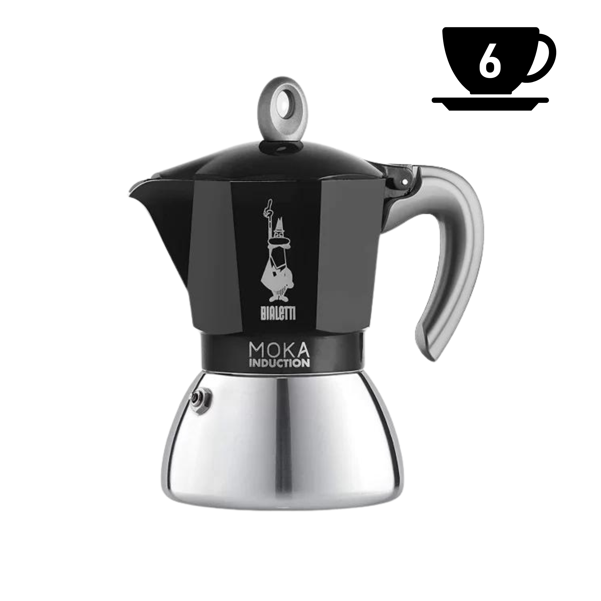 Bialetti | Moka Induction 6 tasses - 280 ml