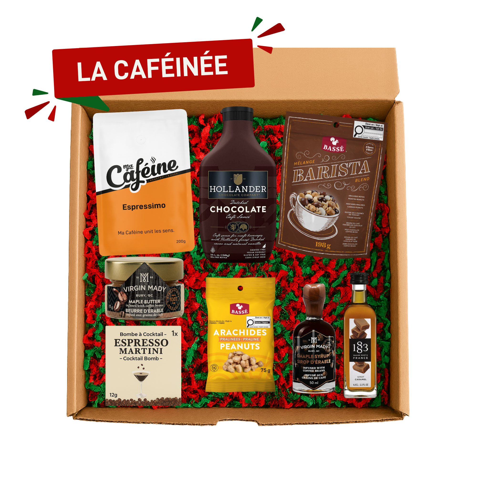 Boîte de Noël - La Caféinée *PRÉCOMMANDE*