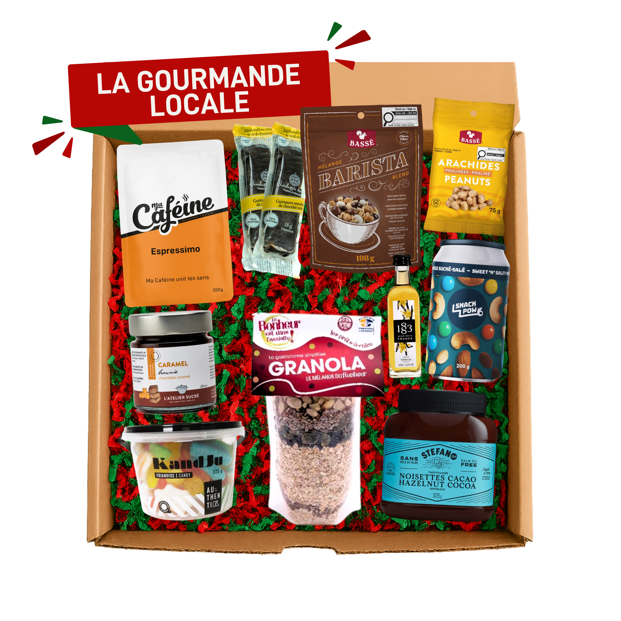 Boite de Noël - La Gourmande Locale *PRÉCOMMANDE*