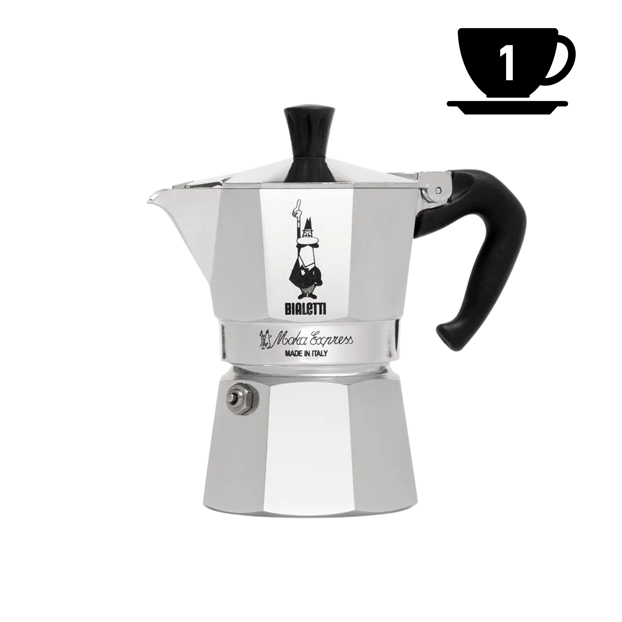 Bialetti | Moka Express 1 tasse - 60ml Aurora Importing & Dist LTD