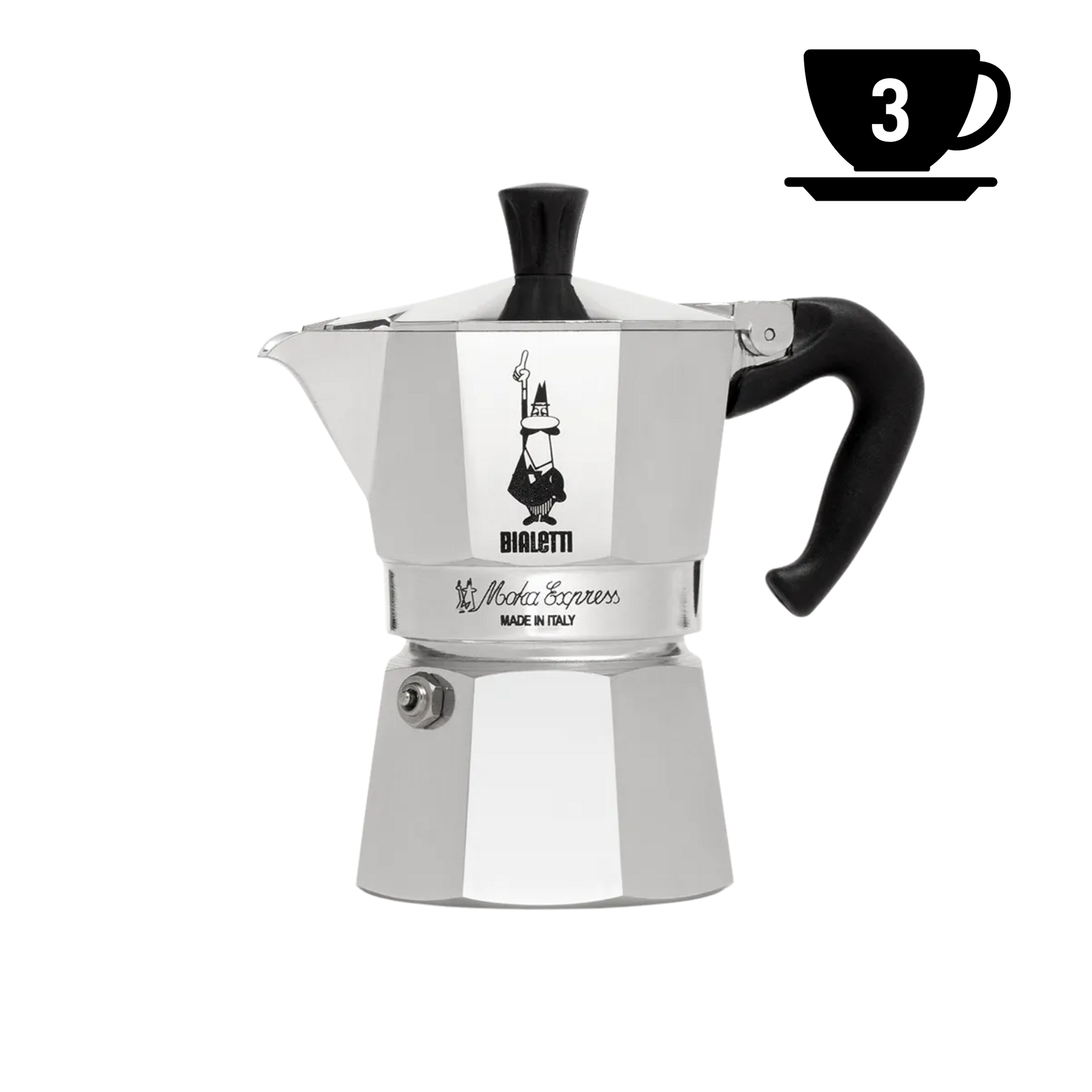 Bialetti | Moka Express Italian Coffee Maker 3 Cups - 150ml – Ma