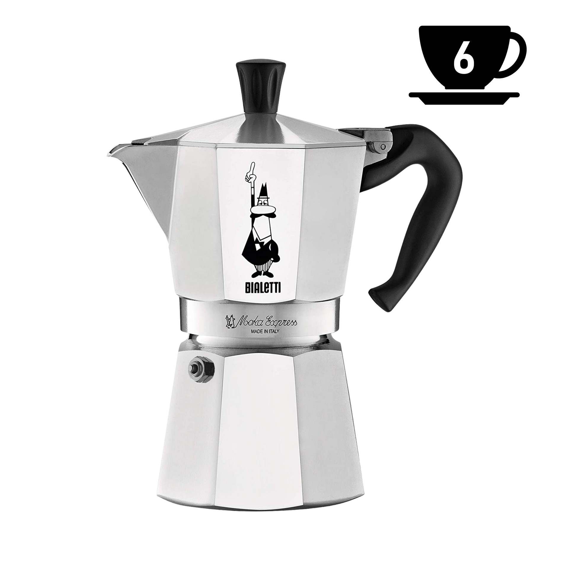 Bialetti | Moka Express Italian Coffee Maker 6 Cups - 300ml – Ma