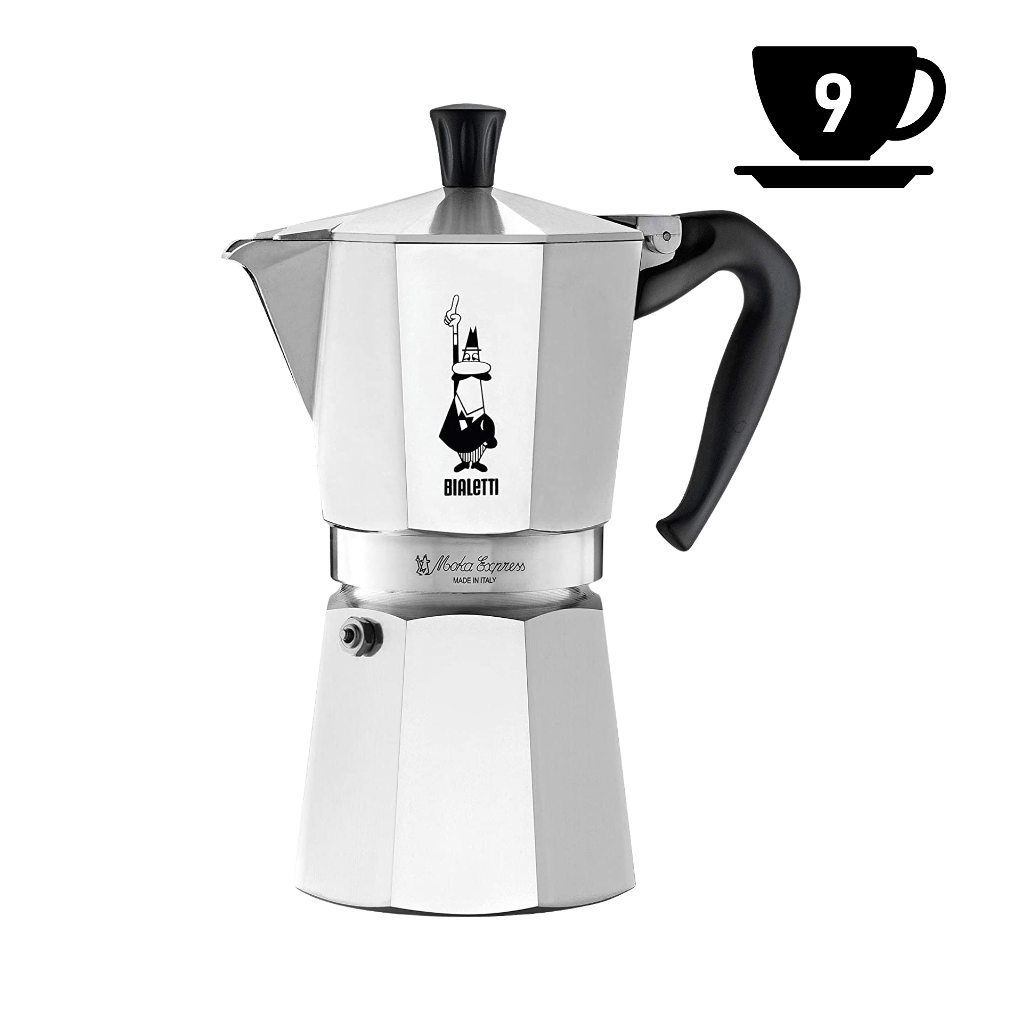 Bialetti | Moka Express 9 tasses - 420ml Aurora Importing & Dist LTD