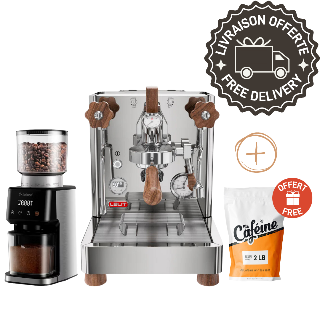 Lelit Bianca et moulin Bellucci Casa