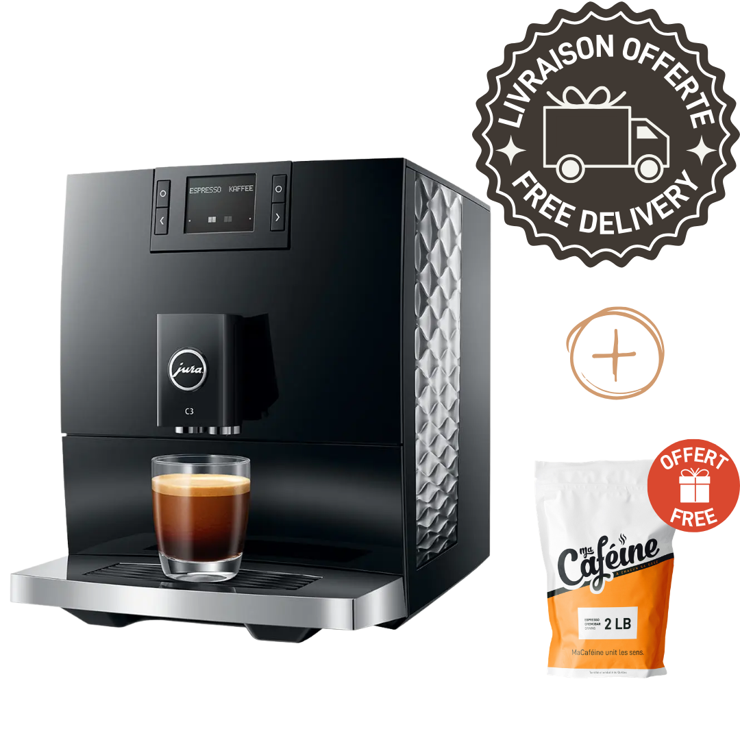 Jura | C3 Piano Black - Pure Coffee Automatic Coffee Machine – Ma