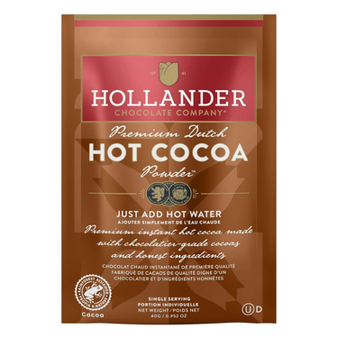 Hollander | Powder cocoa chocolate - Individual format (8 x 10 units)