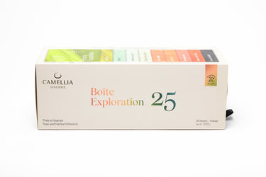 Camellia Sinensis | Boîte Exploration thés et tisanes - 25 sachets