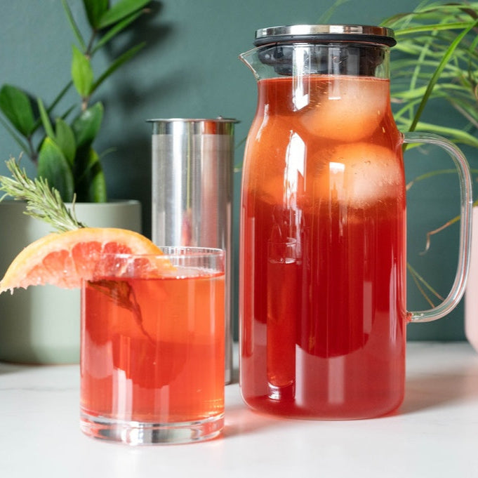 Camellia Sinensis | Pichet à infusion en verre 1250 ml - Cristal