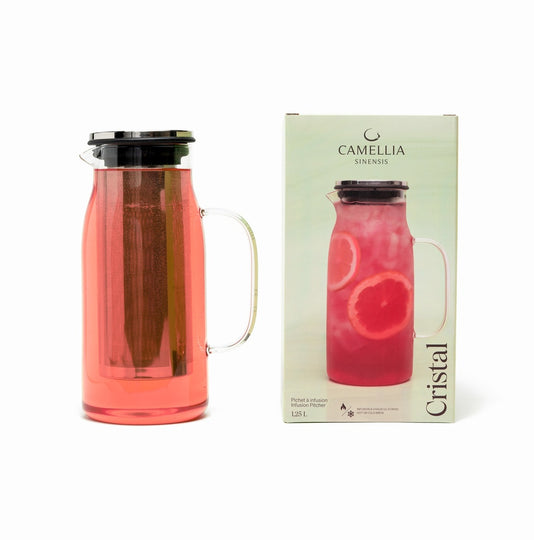 Camellia sinensis | 1250 ml glass infusion pitcher - Crystal