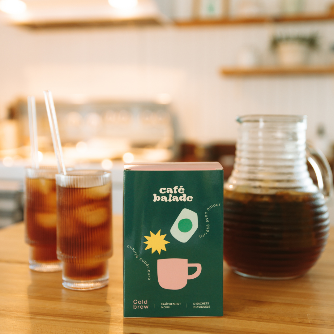 Café Balade | Boite de sachets cold brew - Fin de session