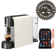 Machine à café Caffitaly | S36 blanche + coffret dégustation