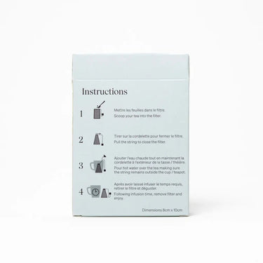 Camellia Sinensis | Filtres en papier pour thé en vrac Camellia Sinensis